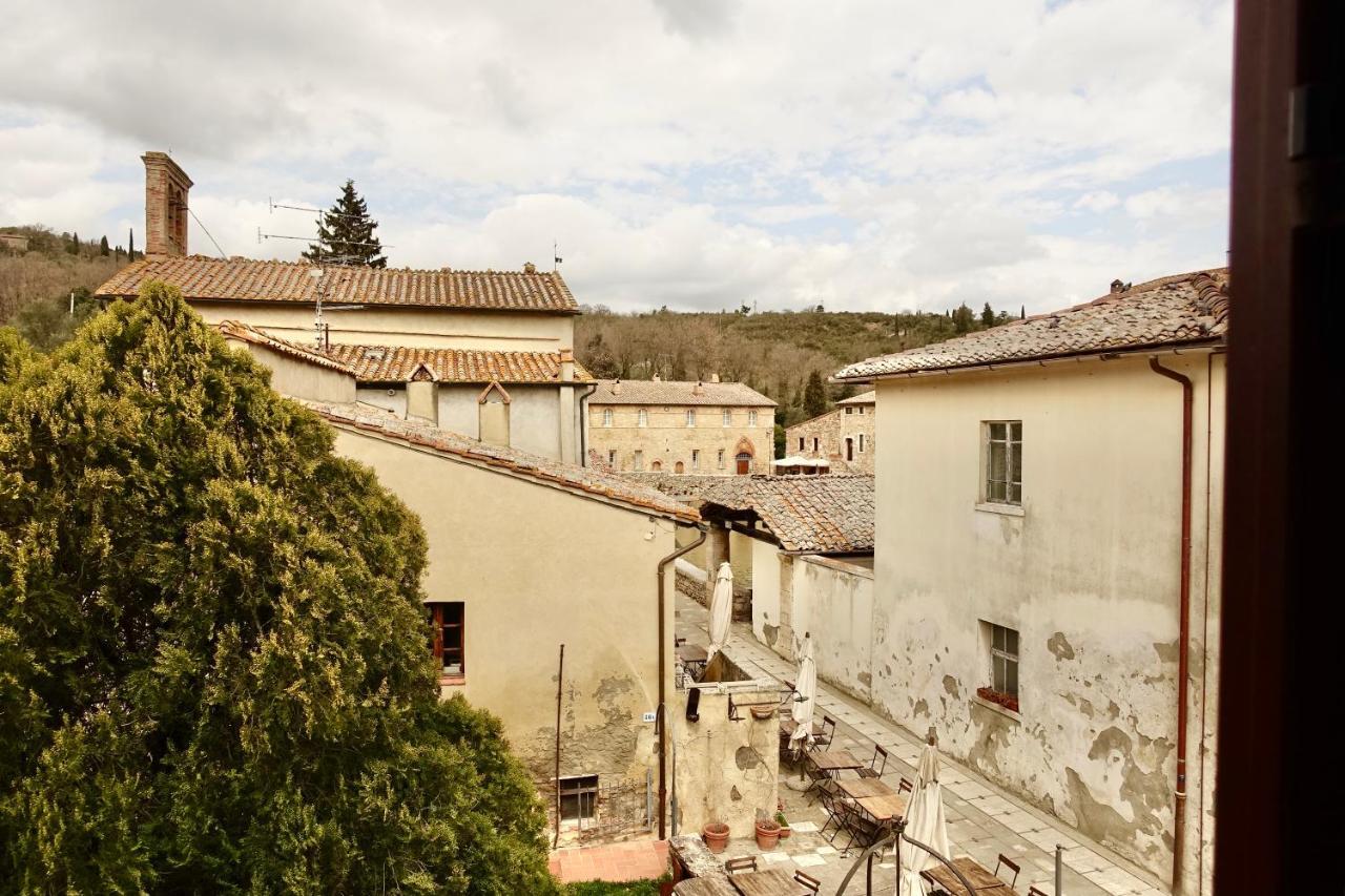 Casa Alla Vecchia Posta Di Bagno Vignoni Buitenkant foto